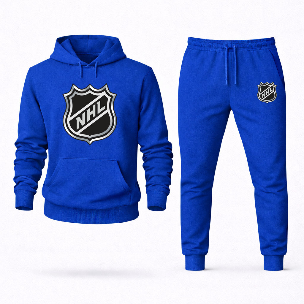 NHL Shield Hoodie and Joggers Set - Blue