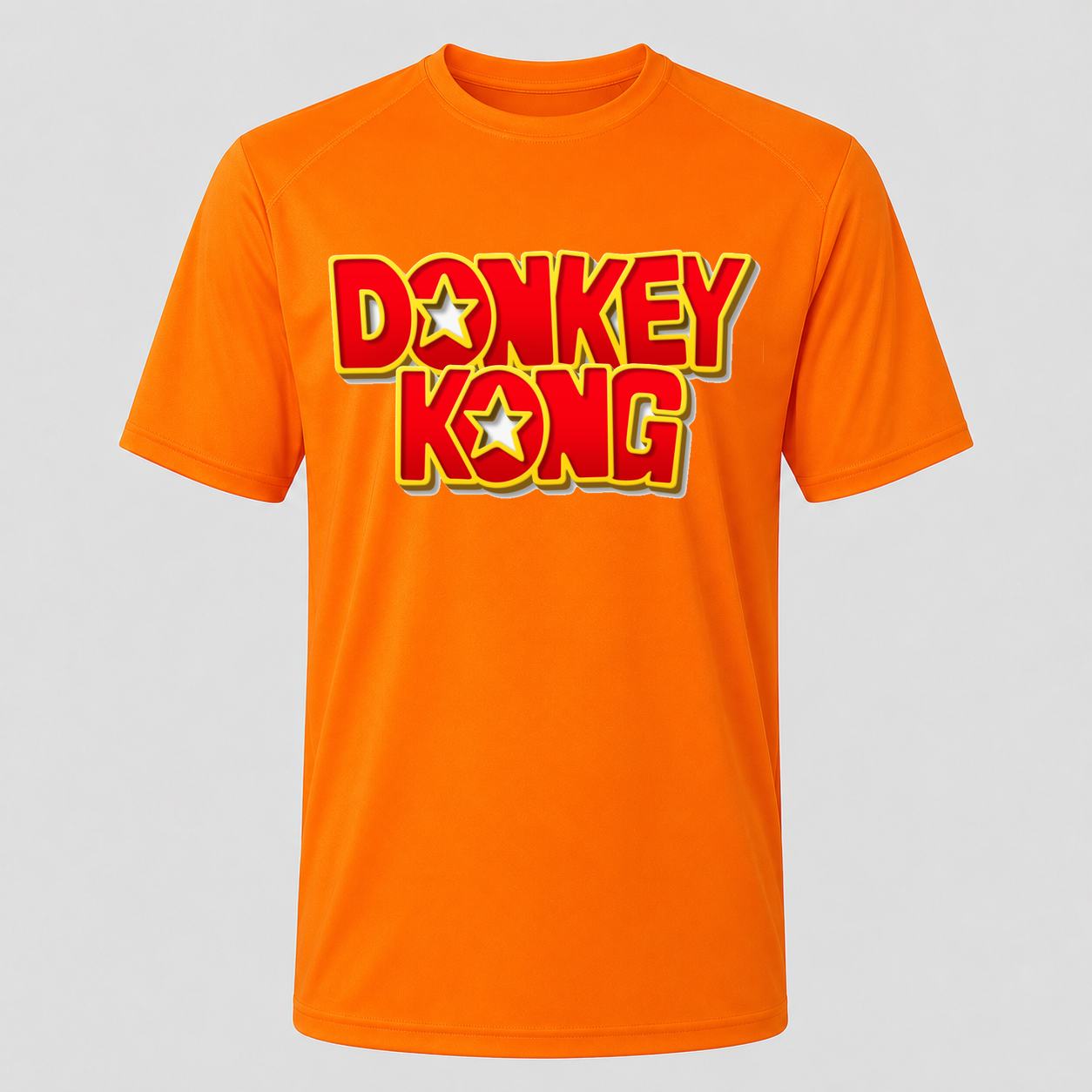 Men's Donkey Kong Performance T-Shirt - Orange
