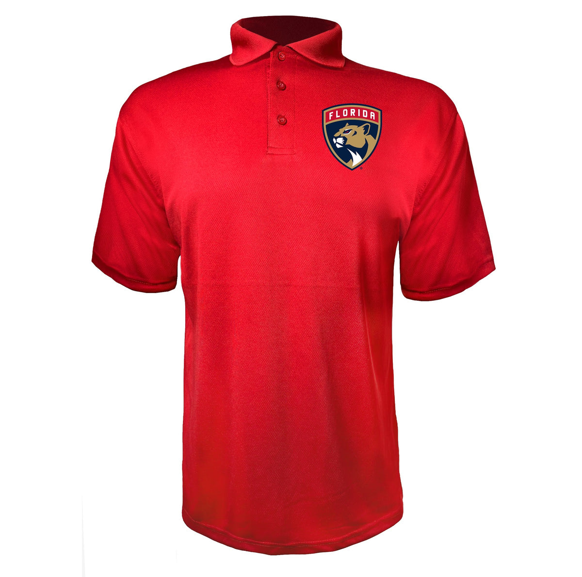 Florida Panthers Red polyester polo