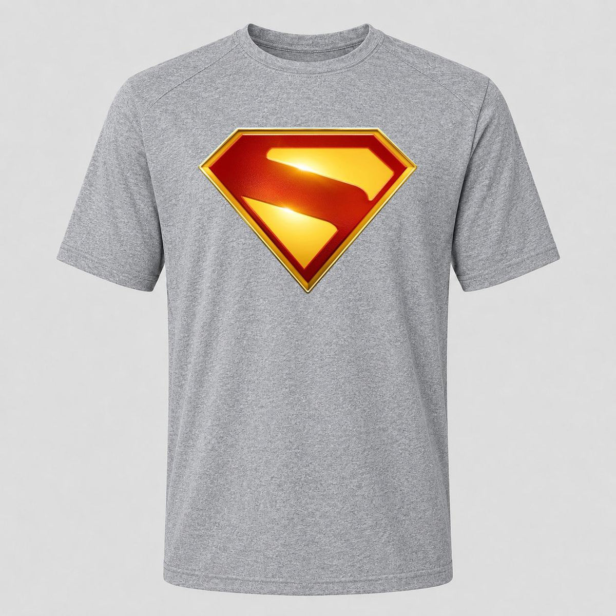 Men's Superman 2025 Performance T-Shirt - Gray