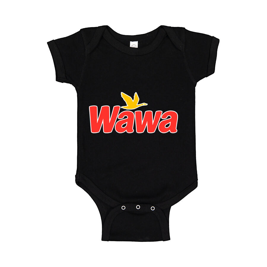 Wawa Baby Romper Onesie - Black
