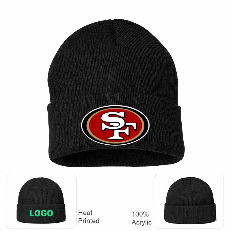 San Francisco 49ers Black Beanie Hat