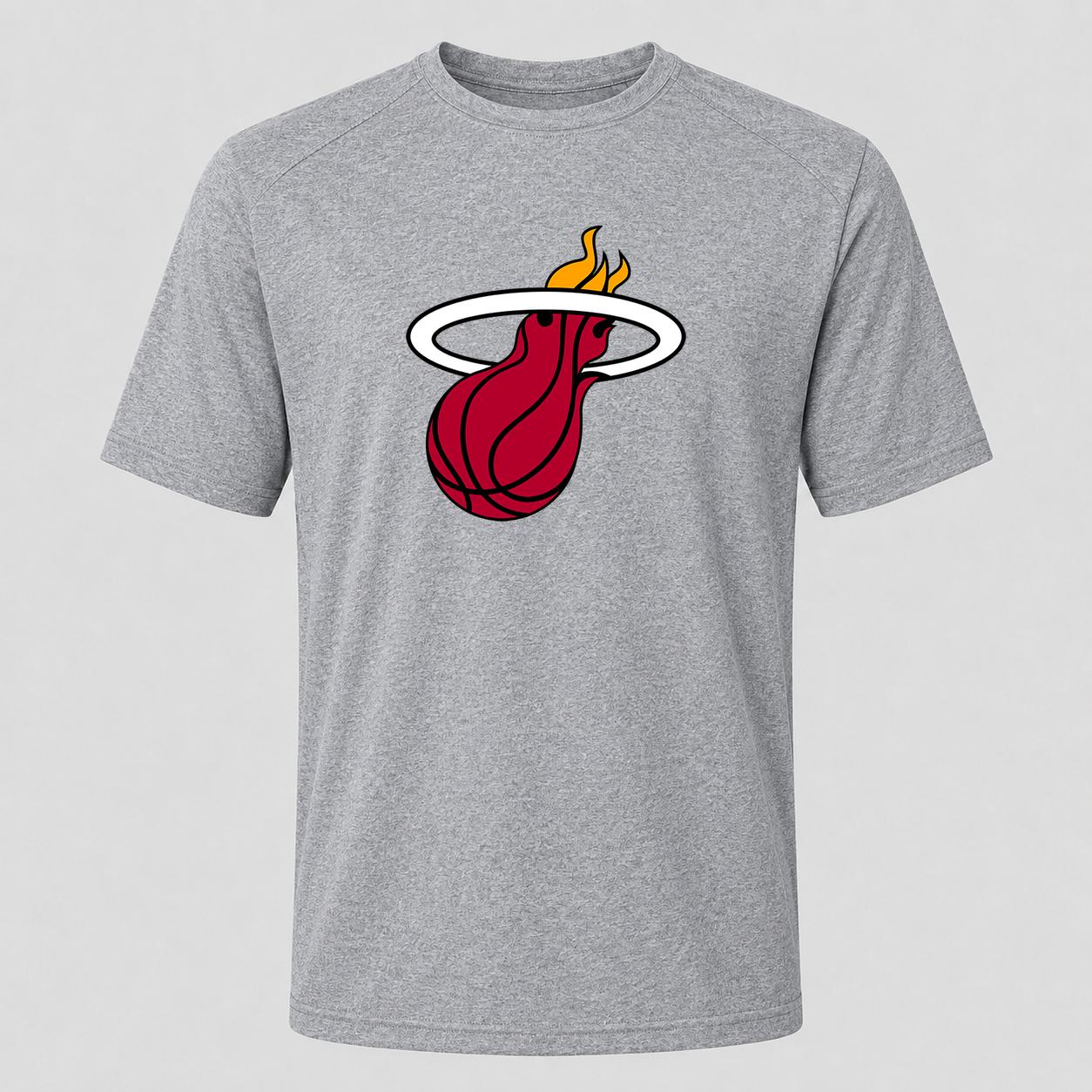 Men's Miami Heat Performance T-Shirt - Gray