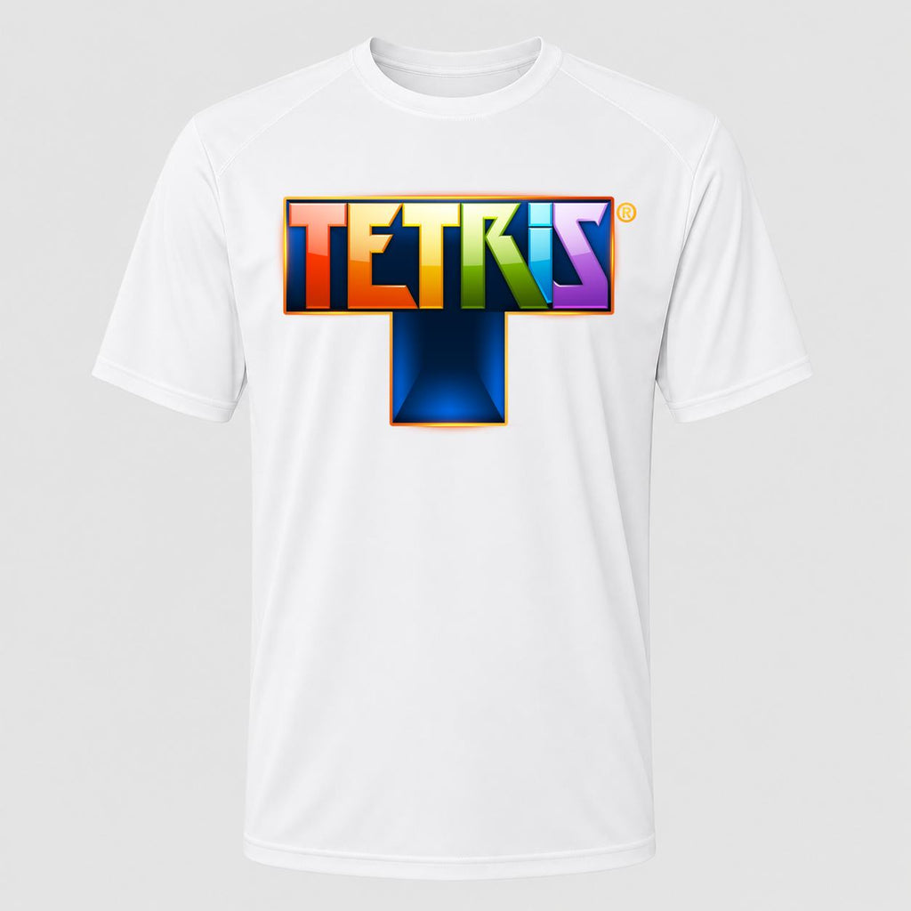 Men's Tetris Performance T-Shirt - White