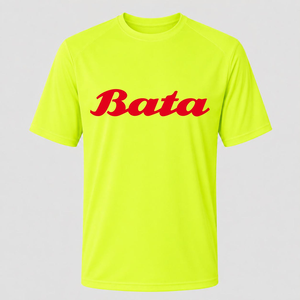 Men's Bata Performance T-Shirt - Safety Green
