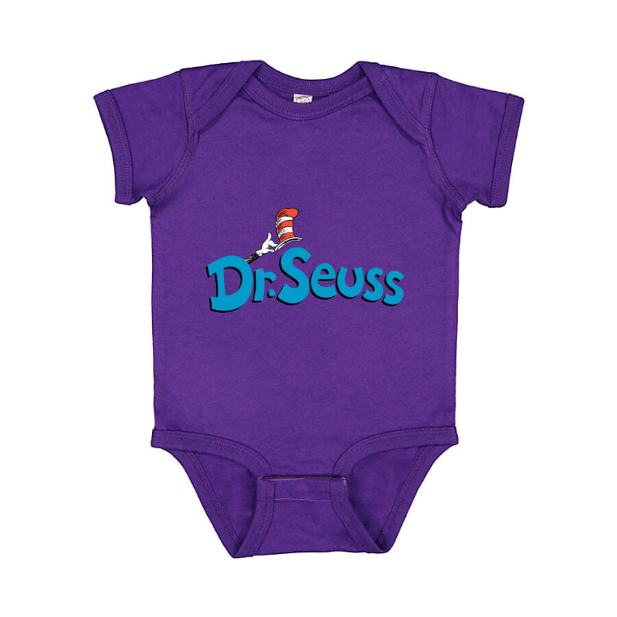 Dr. Seuss Baby Romper Onesie - Purple