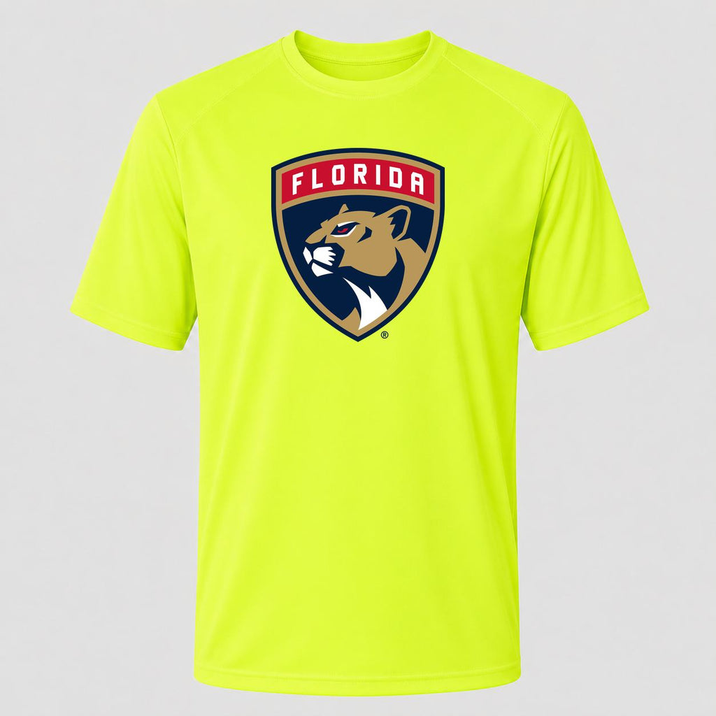 Men's Florida Panthers Performance T-Shirt - Safety Green