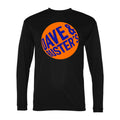 Men's Dave & Buster's Polyester Long Sleeve T-Shirt - Black