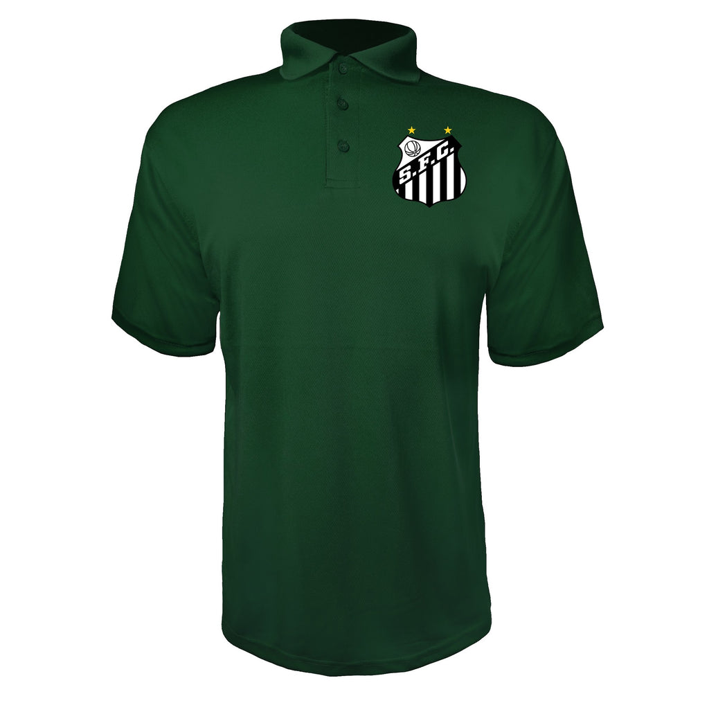 Santos FC Green polyester polo