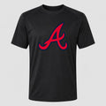 Men's Atlanta Braves Performance T-Shirt - Black