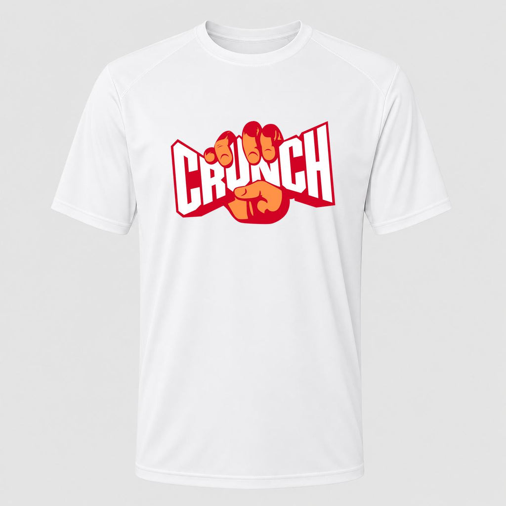 Men's Crunch Fitness Performance T-Shirt - White