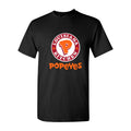 Men's Popeyes Louisiana Kitchen Cotton T-Shirt - Black