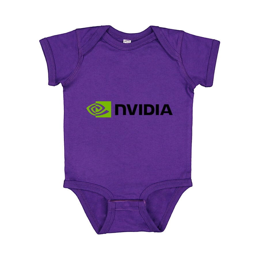 NVIDIA Baby Romper Onesie - Purple
