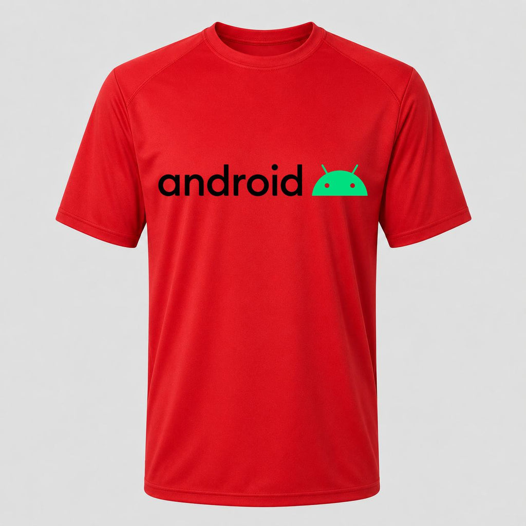 Men's Android Performance T-Shirt - Red