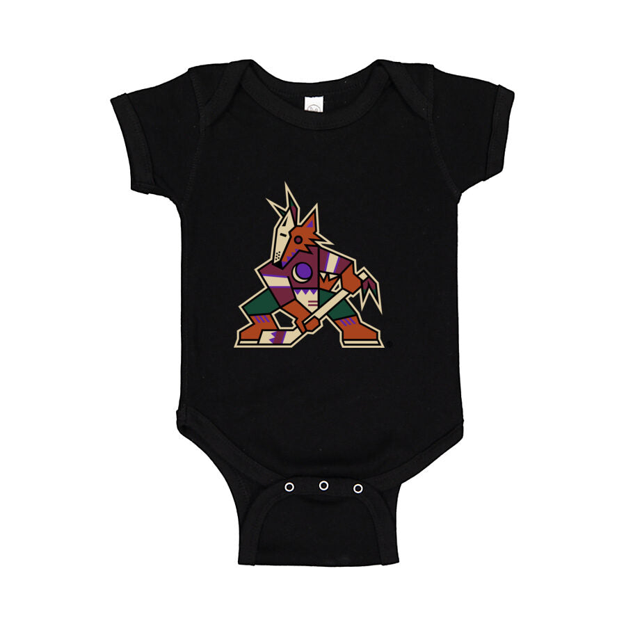 Arizona Coyotes Baby Romper Onesie - Black