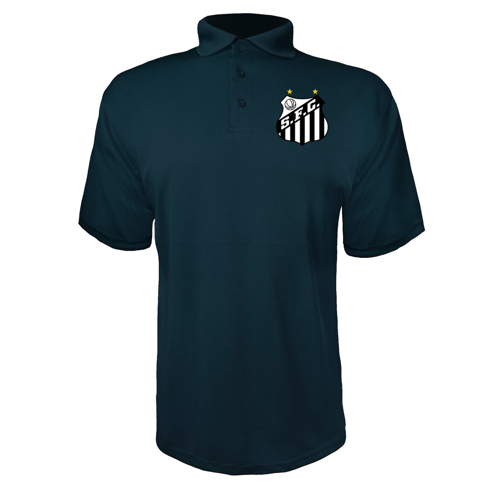 Santos FC Navy polyester polo