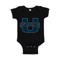 Utah State Aggies Baby Romper Onesie - Black