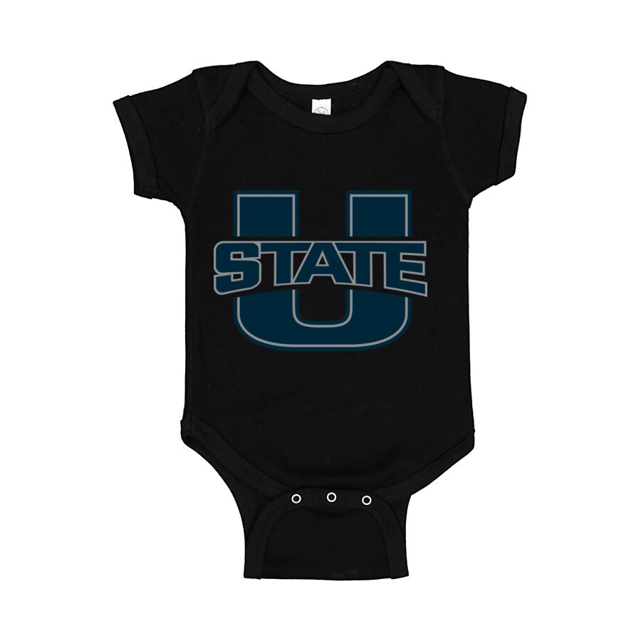 Utah State Aggies Baby Romper Onesie - Black