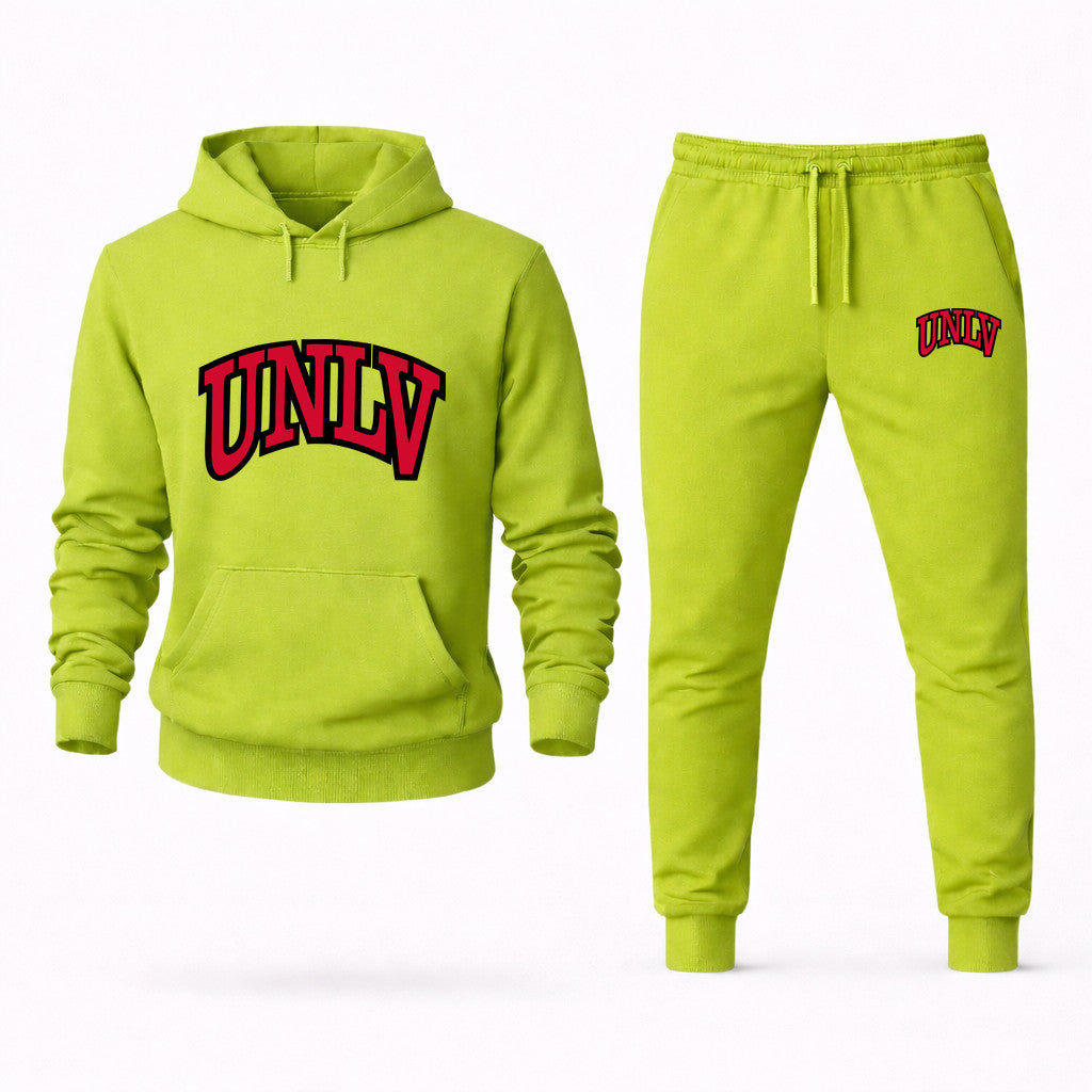 UNLV Rebels Hoodie and Joggers Set - Lime Green