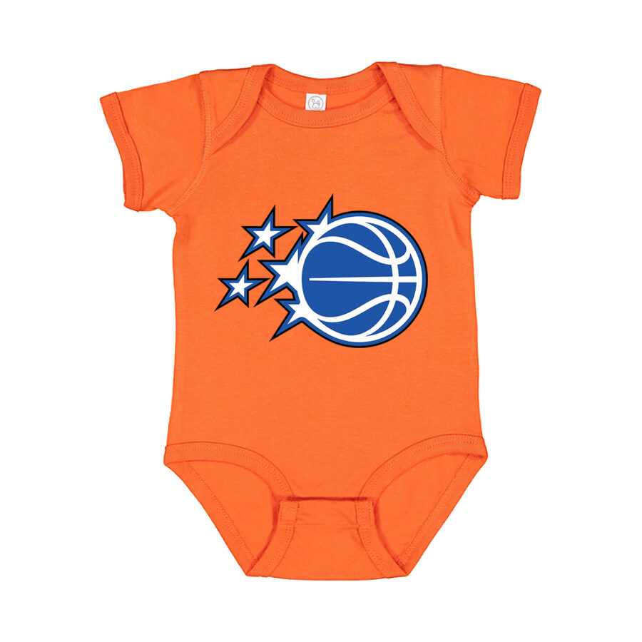 Orlando Magic Baby Romper Onesie - Orange