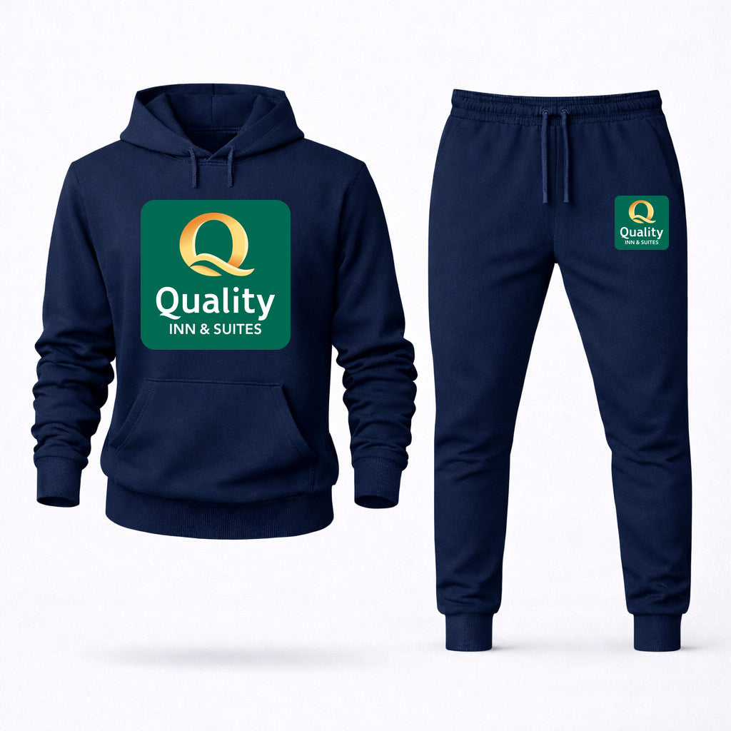 Quality Inn & Suites Hoodie and Joggers Set - Navy