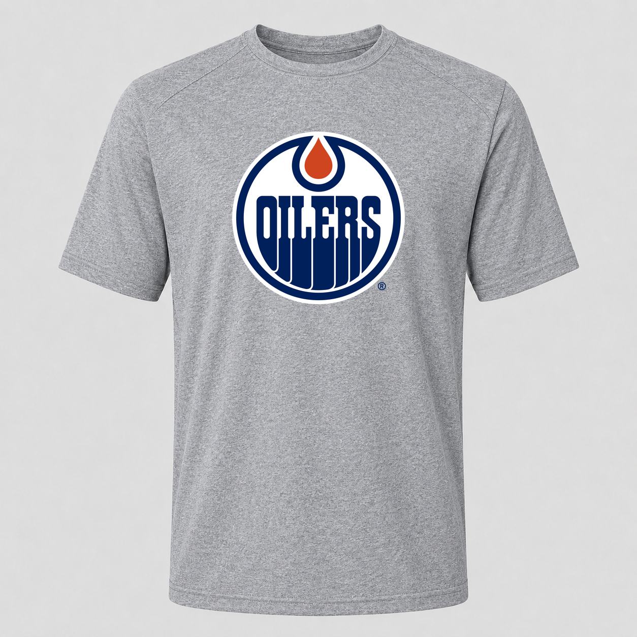 Men's Edmonton Oilers Performance T-Shirt - Gray