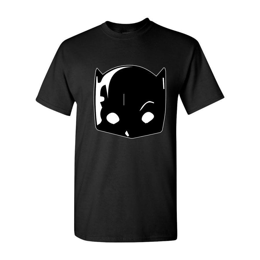 Men's Hellcat logo PNG4 Cotton T-Shirt - Black