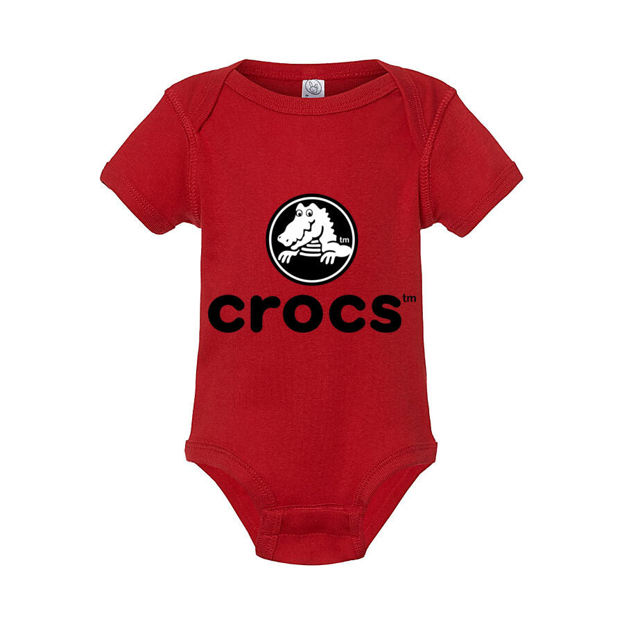 Crocs Baby Romper Onesie - Red