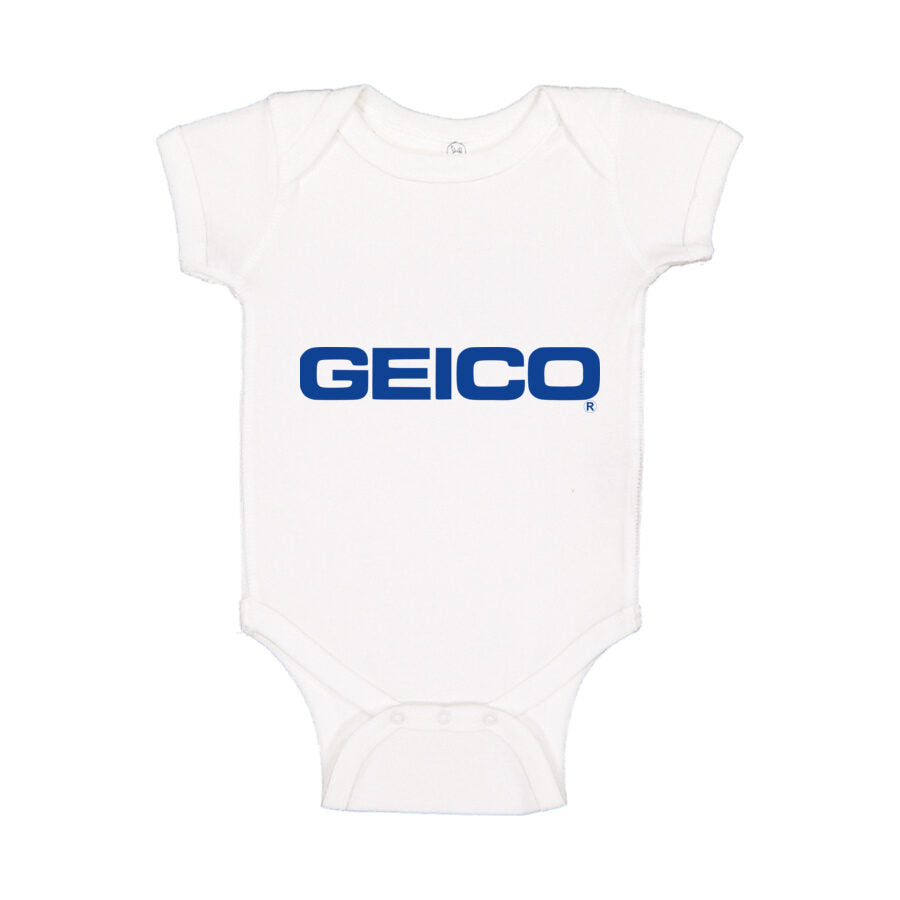 GEICO Baby Romper Onesie - White