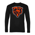 Men's Chicago Bears Polyester Long Sleeve T-Shirt - Black
