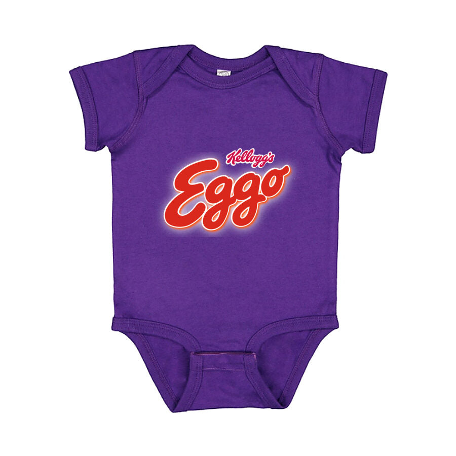 Eggo Baby Romper Onesie - Purple