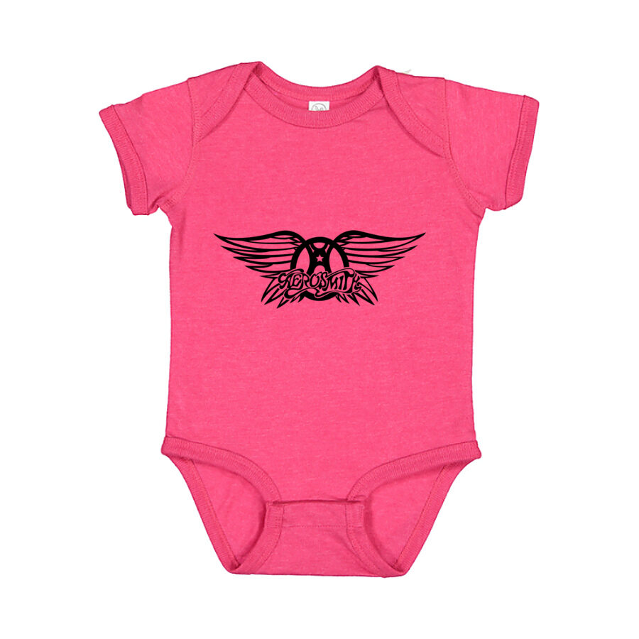 Aerosmith Baby Romper Onesie - Pink