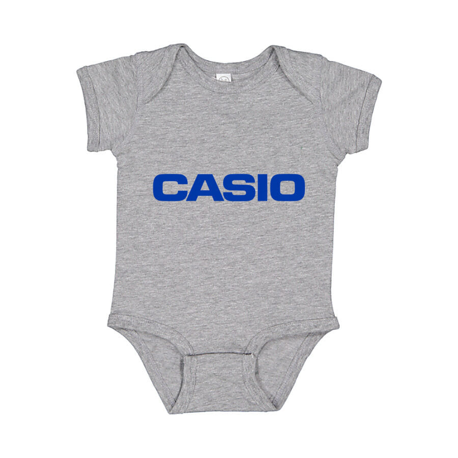 Casio Baby Romper Onesie - Gray