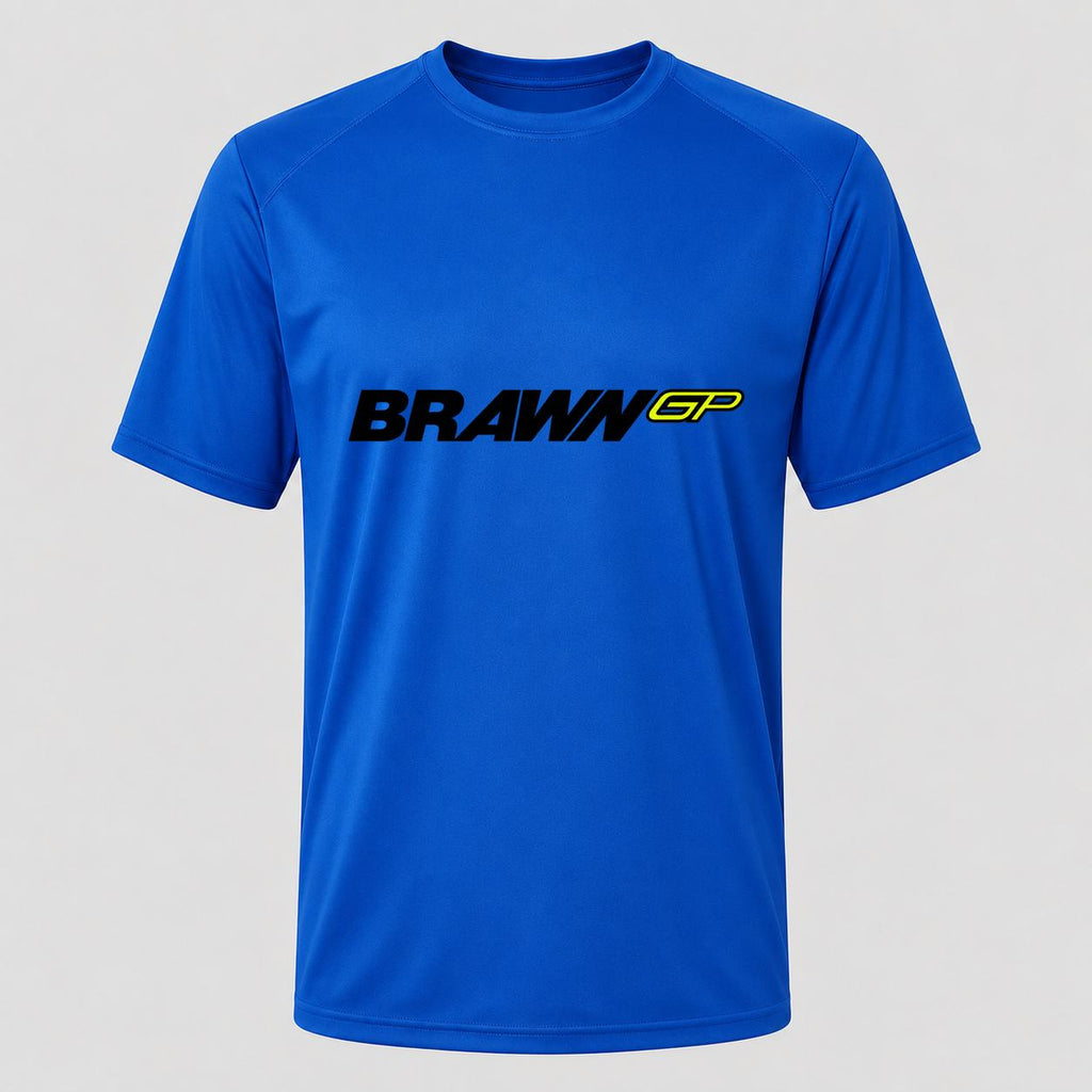 Men's Brawn GP Performance T-Shirt - Royal Blue