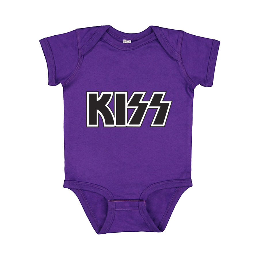 KISS Baby Romper Onesie - Purple