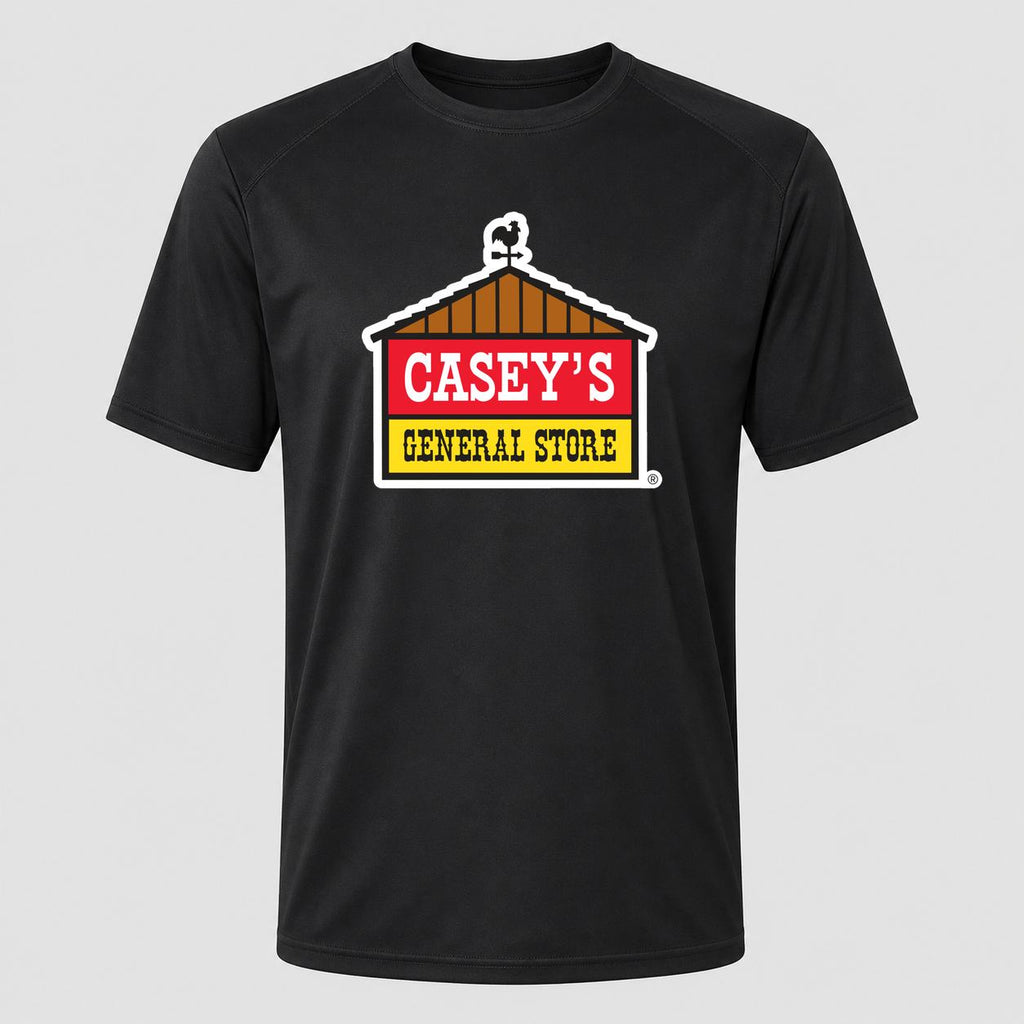 Men's Casey's General Stores Performance T-Shirt - Black