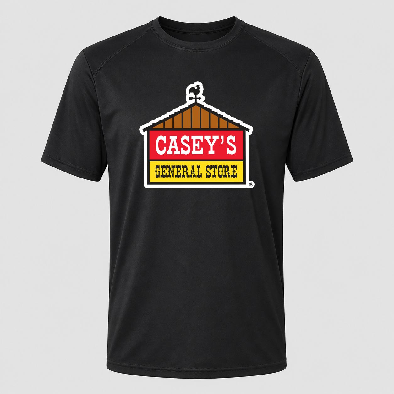 Men's Casey's General Stores Performance T-Shirt - Black