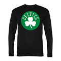 Men's Boston Celtics Polyester Long Sleeve T-Shirt - Black