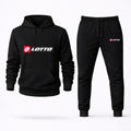 Lotto Hoodie and Joggers Set - Black
