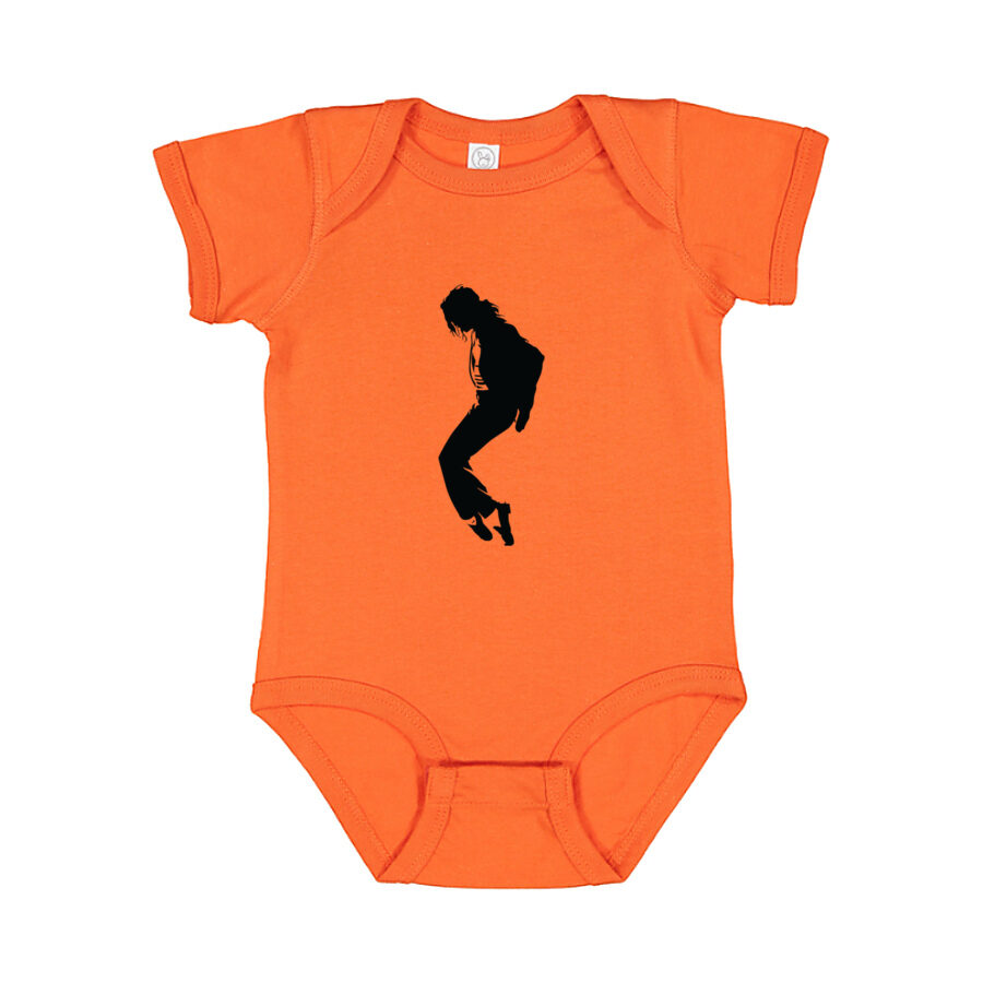 Michael Jackson Baby Romper Onesie - Orange