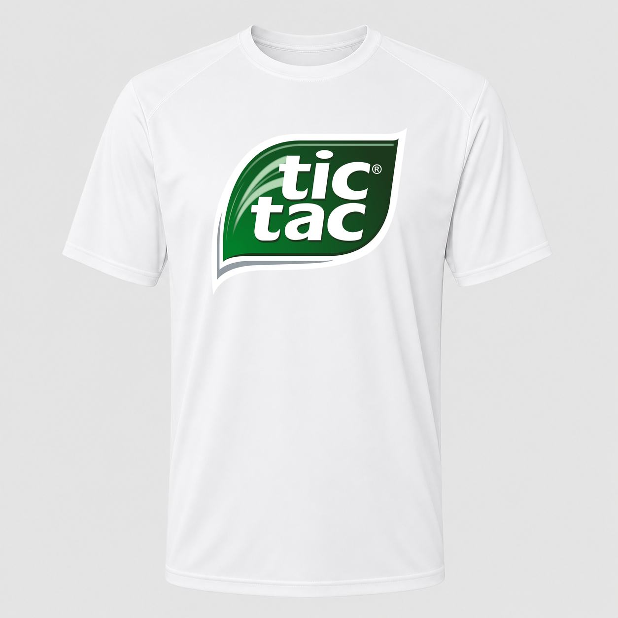 Men's Tic Tac Performance T-Shirt - White