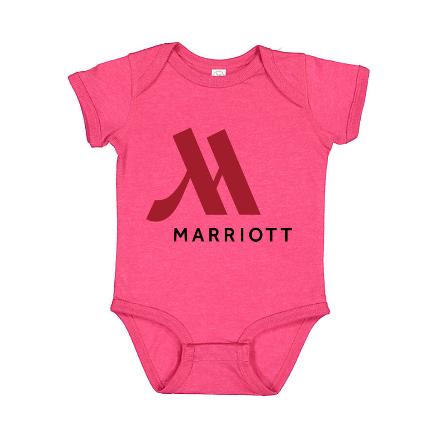 Marriott Baby Romper Onesie - Pink