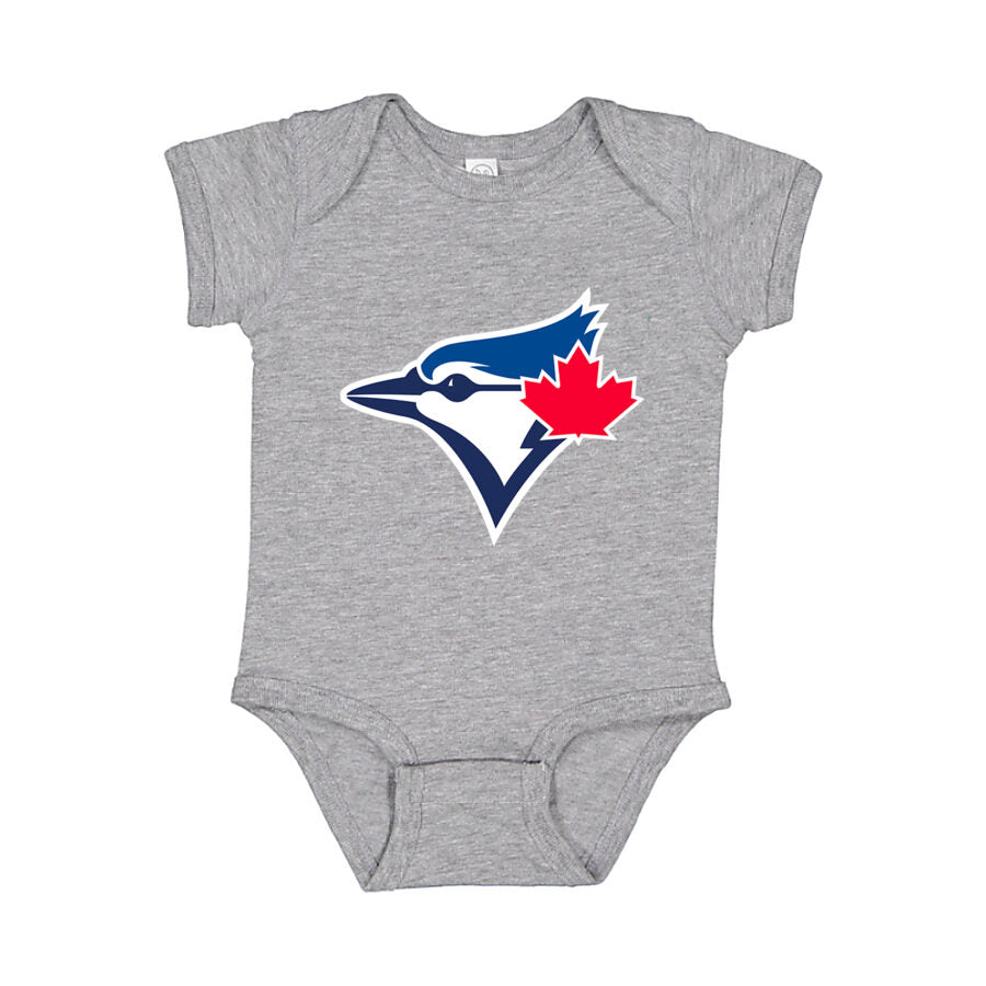 Toronto Blue Jays Baby Romper Onesie - Gray