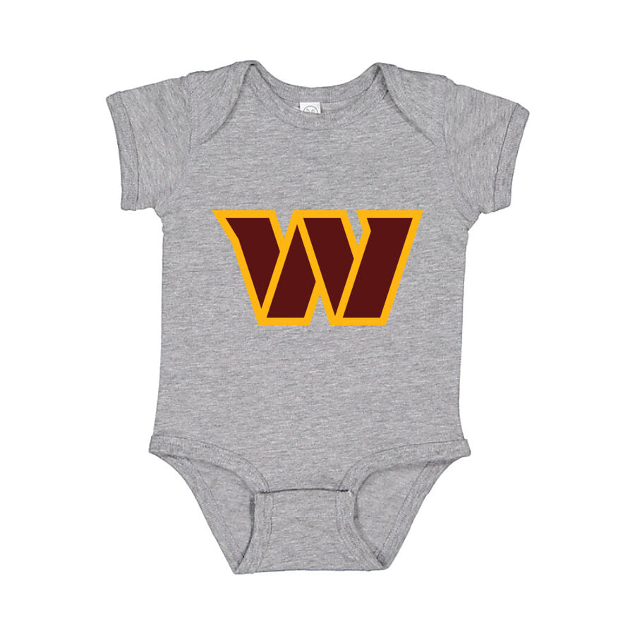 Washington Commanders Baby Romper Onesie - Gray