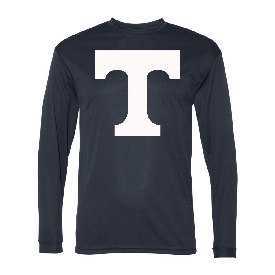 Men's Tennessee Volunteers Alternate Polyester Long Sleeve T-Shirt - Navy