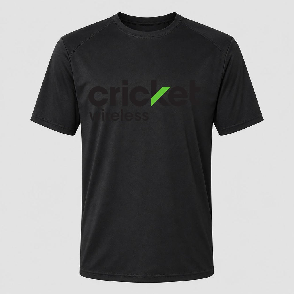Men's Cricket Wireless Performance T-Shirt - Black