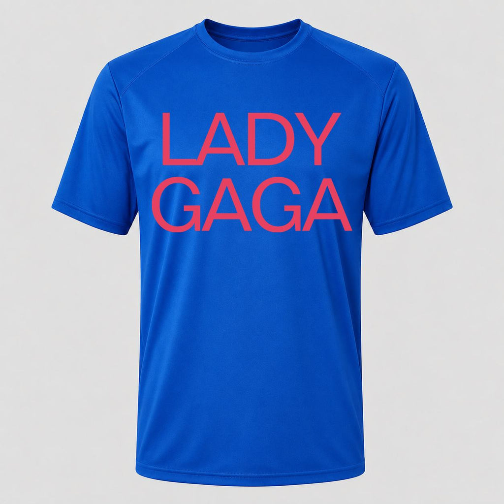 Men's Lady Gaga Performance T-Shirt - Royal Blue