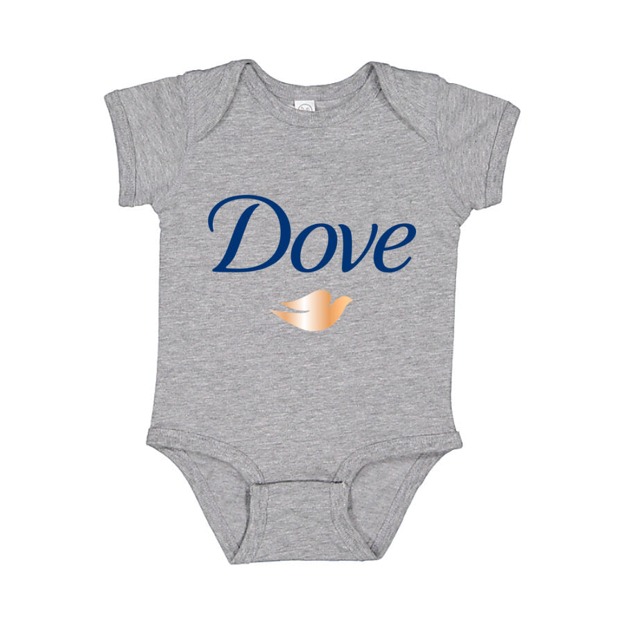 Dove Baby Romper Onesie - Gray