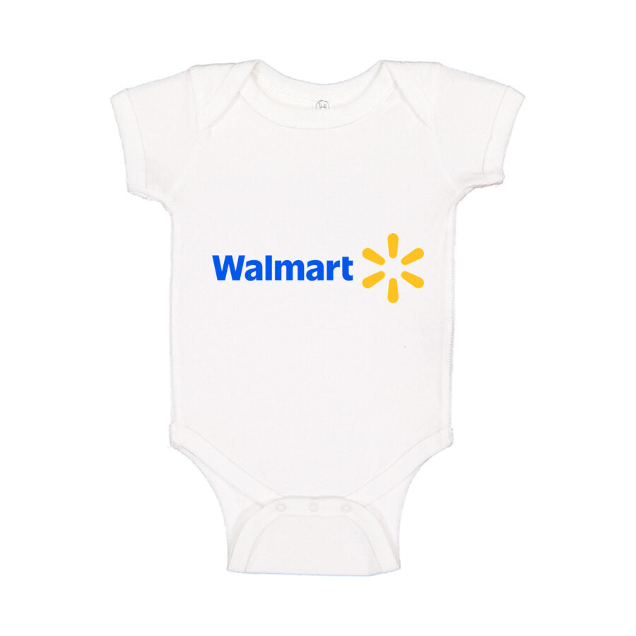 Walmart Baby Romper Onesie - White