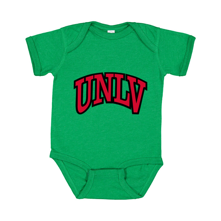 UNLV Rebels Baby Romper Onesie - Green